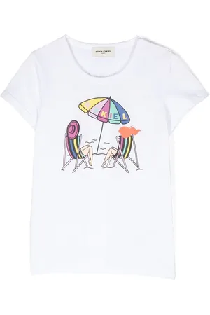 Sonia Rykiel Enfant T-shirt med korte ærmer og grafisk tryk