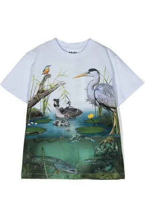 Molo T-shirt med grafisk tryk