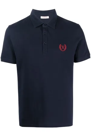 VALENTINO GARAVANI Polo med broderet logo