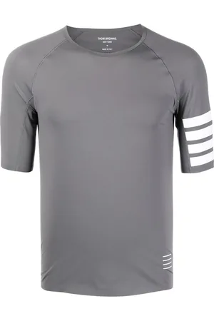 Thom Browne T-shirt med 4-Bar striber