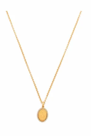 Dolce & Gabbana Saint halskæde med krystal-vedhæng