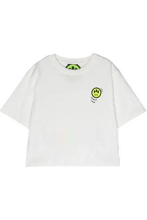 BARROW T-shirt med smiley-tryk