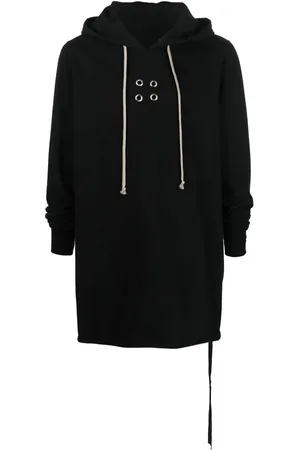 Rick Owens Langærmet hættetrøje