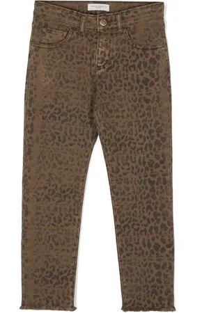 Golden Goose Jeans med leopardtryk