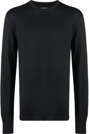 Tom Ford Langærmet T-shirt med rund hals