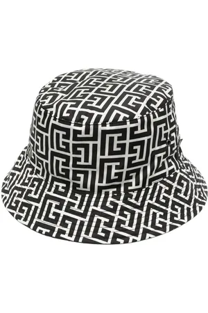 Balmain Mænd Hatte - Monogram-print bucket hat