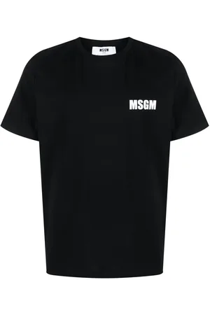 Msgm Kortærmet T-shirt med logotryk