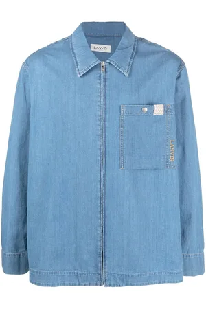 Lanvin Denimskjorte med lynlås