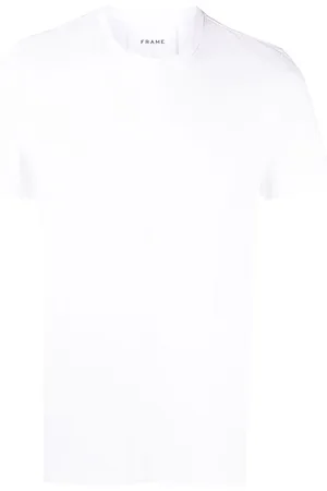 Frame Ensfarvet T-shirt