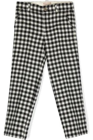 Gucci Gingham-ternede uldbukser