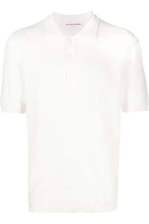 Orlebar Brown Polo i piqué-vævet design