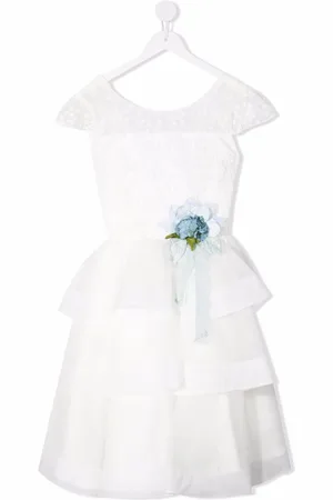 Mimilù Kjole med blomsterapplikation