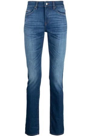 HUGO BOSS Jeans med mellemhøj talje og smal pasform