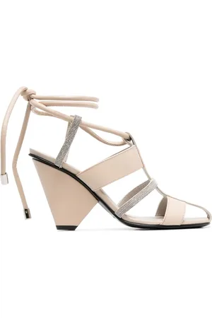 Fabiana Filippi 100mm sandaler i læder