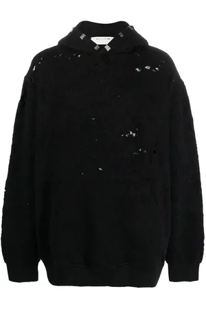 1017 ALYX 9SM Pullover-hættetrøje med slitageeffekt