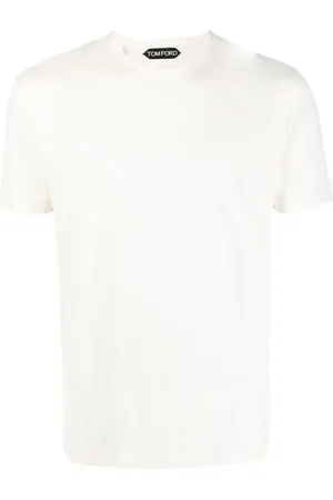 Tom Ford Kortærmet T-shirt med rund hals