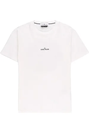 Stone Island Kortærmet T-shirt med logotryk