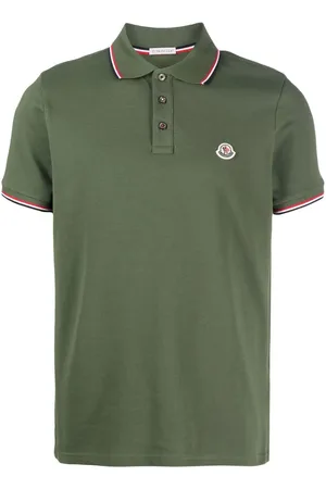 Moncler Polo med logomærke på brystet