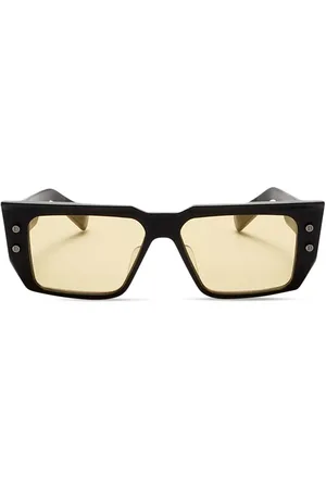 Balmain Firkantede solbriller med tonet glas