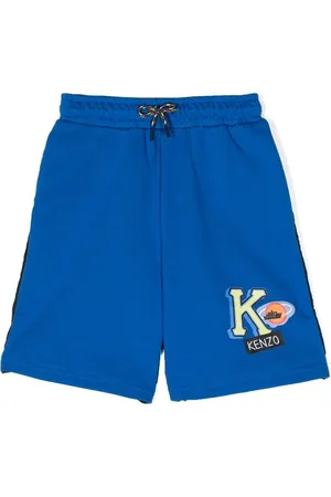 Kenzo Tofarvede shorts med logotryk