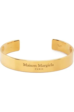 Maison Margiela Cuff-armbånd med indgraveret logo