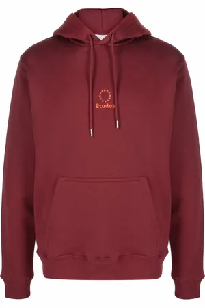 Etudes Klein hættetrøje med broderet logo