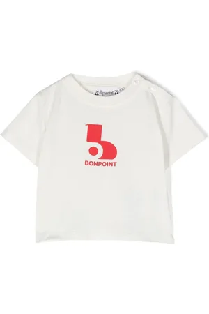 BONPOINT Kortærmet T-shirt med logotryk