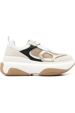 Liu Jo Sneakers med plateau og colourblocking