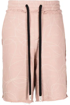 HACULLA Knælange shorts med abstrakt print
