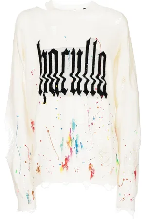 HACULLA Ribbet Glitched sweatshirt med logotryk