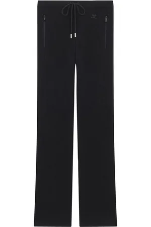 Courrèges Ribstrikkede iconique bukser