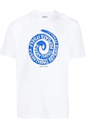 MARCELO BURLON T-shirt med logotryk