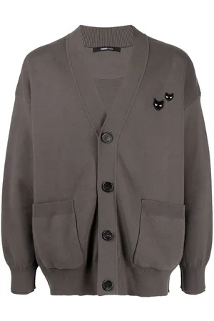 SONGZIO Twin Panther cardigan i kashmir og bomuld