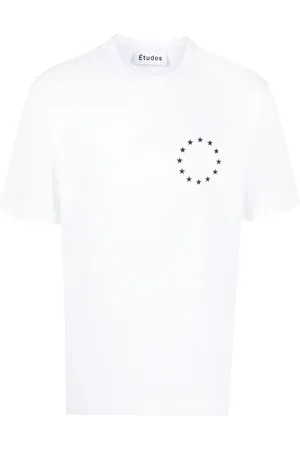 Etudes T-shirt med Wonder Europa-tryk