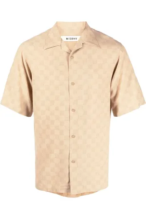 MISBHV Kortærmet skjorte med monogramtryk