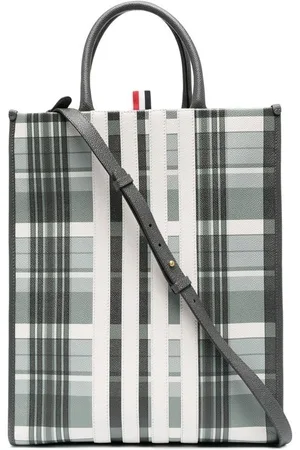 Thom Browne 4-bar-stribet tote