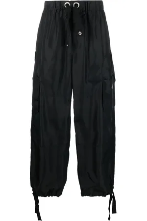 VERSACE Cargo-bukser med logotryk