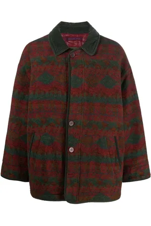 Missoni Frakke med argyle-mønster fra 1980