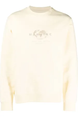 MARTINE ROSE Sweatshirt med broderet logo