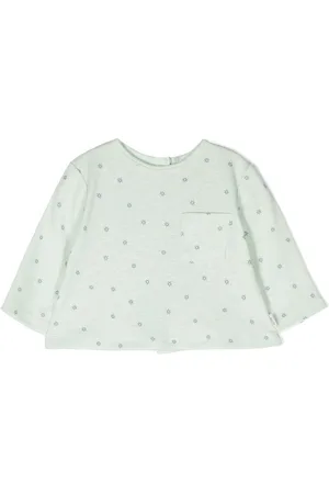 KNOT Bluse med påsyet bamselomme