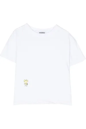 Kindred Kortærmet T-shirt med broderet motiv