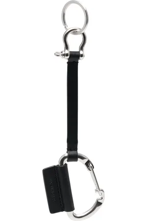 Jil Sander Mænd Nøgleringe - Carabiner-detailing leather keychain