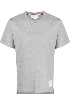 Thom Browne Kortærmet T-shirt med logomærke
