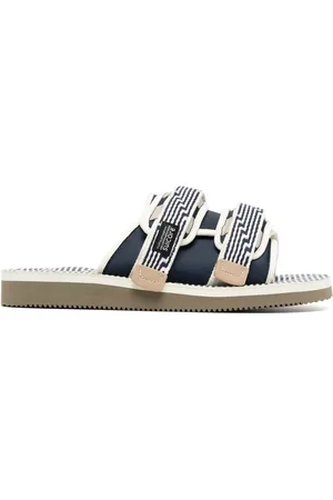 SUICOKE MOTO sandaler i jacquard med burrelukning