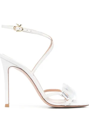 Gianvito Rossi Sandaler med krystaludsmykket rem