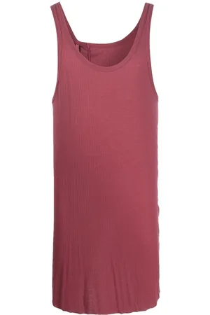 11 BY BORIS BIDJAN SABERI Tanktop med U-hals
