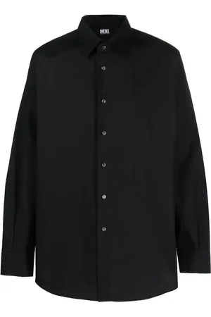 Diesel Skjorte med broderet logodetalje