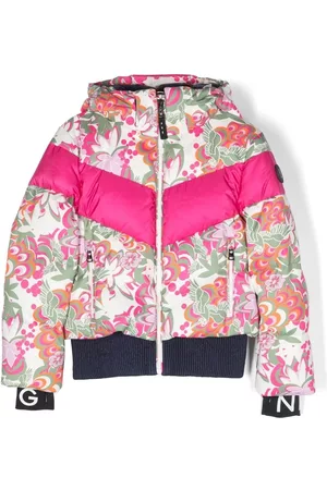 Bogner Vinterjakker - Skidragt med blomstret tryk