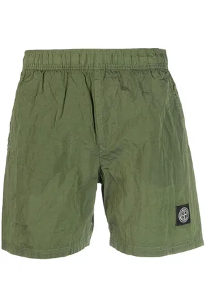 Stone Island Badeshorts med Compass-mærke