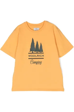 Woolrich Road Trip T-shirt med logotryk